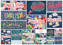 design hand drawn school subject graphic, covers, and doodles